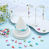 50Pcs 5 Colors Natural Freshwater Shell Beads Strands SHEL-SC0001-67-3