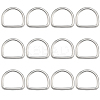 304 Stainless Steel D Rings STAS-CP0001-05C-1