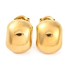 Ion Plating(IP) 304 Stainless Steel Stud Earrings EJEW-G395-18G-2