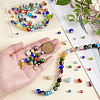 3 Styles Handmade Millefiori Glass Round Beads Strands LAMP-HY0001-16-4