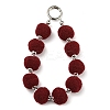 Phone Lanyard Universal Plush Ball Wrist Lanyard LS-HJEW-Q011-01C-P-1
