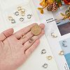201 Stainless Steel Huggie Hoop Earring Findings FIND-DC0006-43B-3