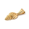 304 Stainless Steel Pendants STAS-B167-12E-G-2