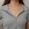 304 Stainless Steel Pendant Necklaces NJEW-G120-02G-5