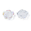 Transparent Resin Cabochons CRES-N030-001B-06-6