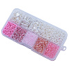 DIY 10 Style ABS & Acrylic Beads Jewelry Making Finding Kit DIY-N0012-05A-3