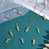 10Pcs Brass Pendants KK-SZ0006-19-5