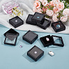 Square Plastic Loose Diamond Display Boxes CON-WH0092-61B-01-4