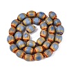 Handmade Millefiori Glass Barrel Beads LA-N002-06C-2