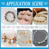 100Pcs 10 Styles Brass Bead Caps KK-PH0012-35S-5