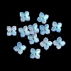 Dyed & Heated Glass Bead Caps GLAA-Z019-01J-1
