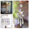 200Pcs Iron Bowknot Buckles IFIN-TA0001-72G-9