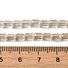 Electroplate Glass Beads Strands EGLA-D031-01-17-4