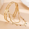 Alloy Upper Arm Bangles BJEW-S180-02G-4