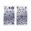 2Pcs 2 Style 304 Stainless Steel Cutting Dies Stencils DIY-FG0001-91-1