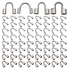 160Pcs 4 Styles 304 Surgical Stainless Steel Wire Guardian and Protectors STAS-ME0002-19-1