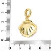 Brass Enamel European Dangle Charms KK-C119-05G-01-3