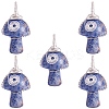 Natural Sodalite Pendants PALLOY-SW0004-10-1