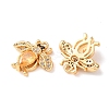 Brass Micro Pave Cubic Zirconia Pendants KK-A284-16G-03-2