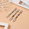 Printed Alloy Link Chain Purse Strap Extenders AJEW-BA00098-02-2
