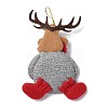 Christmas Polyester with Resin Pendant Decorations LS-FIND-D030-01B-2