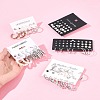 5 Sets 5 Styles Alloy & Plastic Pearl & Acrylic & Rhinestone Earring Sets EJEW-FS0001-24-12