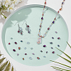 296Pcs 2 Styles Transparent Glass Beads GLAA-AR0001-78B-4