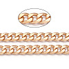 Aluminum Faceted Curb Chains CHA-N003-37KCG-2