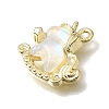 Brass Resin Pendants RE-CBAE379-14LG-2