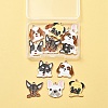14Pcs 7 Styles Animal Puppy Alloy Enamel Pendants FIND-FS0004-13-6