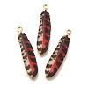 Alloy Enamel Pendants FIND-G078-34G-01-1