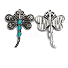 Synthetic Turquoise Pendants PW-WG18236-09-1