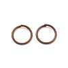 Brass Saw Cut Open Jump Rings KK-G514-01L-R-1