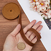 2M Flat AB Grade Cowhide Leather Cord AJEW-WH0479-73F-01-3