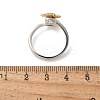 Rotatable Open Finger Rings for Women RJEW-H245-02PG-5