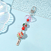 Handmade Polymer Clay & Acrylic & Resin & Glass Pendant Decorations KEYC-FS00037-05-3