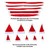 14Pcs 14 Styles Christmas Velvet Wine Bottle Cover Decoration AJEW-CA0004-47-2