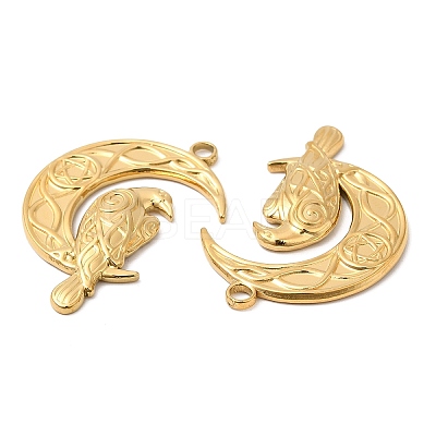 304 Stainless Steel Pendants STAS-Z041-27G-1