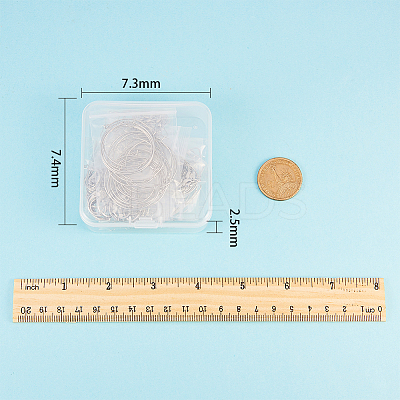 Brass Earring Findings KK-SC0001-04-1