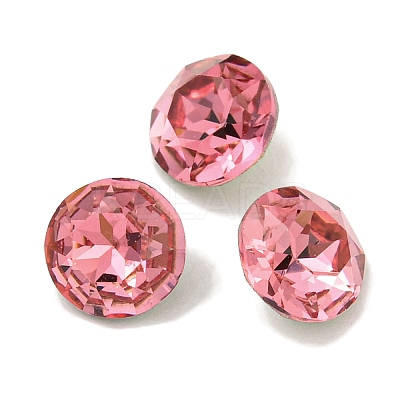 Glass Rhinestone Cabochons RGLA-L029-13B-209-1