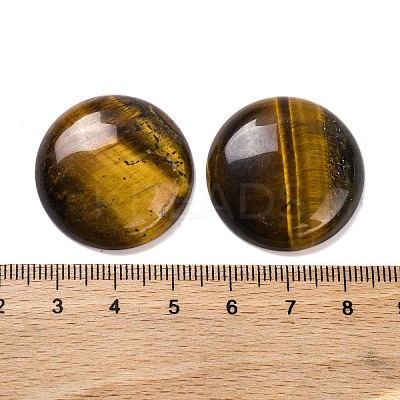 Natural Tiger Eye Cabochons G-B085-02A-05-1