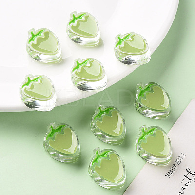 Transparent Enamel Acrylic Beads LS-X1-TACR-S155-003D-1
