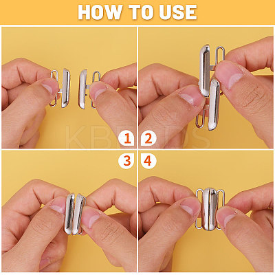 12Pcs Alloy Bikini Clips FIND-CA0009-77A-1