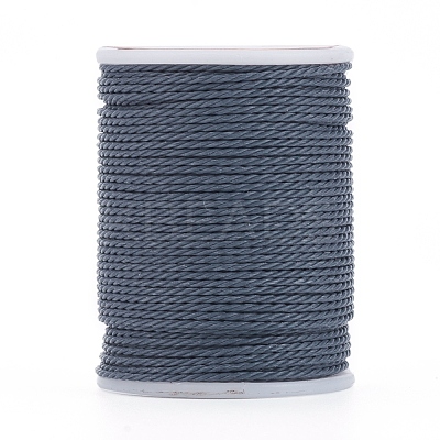 Round Waxed Polyester Cord YC-G006-01-1.0mm-17-1