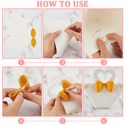 DIY PU Imitation Leather Heart Flower Purse Making Sets PURS-WH20005-04B-1