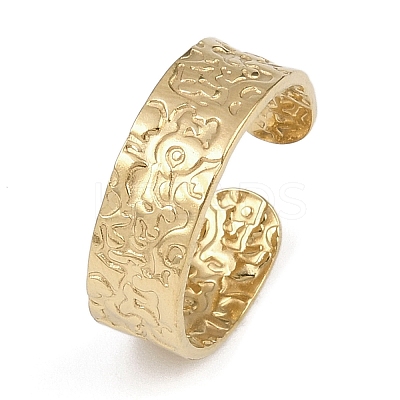 304 Stainless Steel Cuff Rings RJEW-D332-012A-G-1