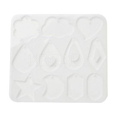 Geometry Earrings Pendants DIY Silicone Mold X1-DIY-Q033-01B-1