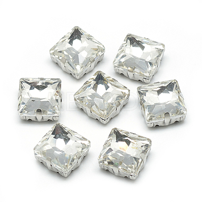 Sew on Rhinestone RGLA-T037-12x12mm-01-1