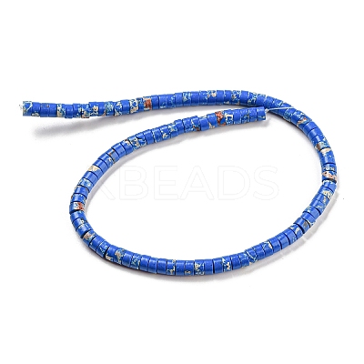 Synthetic Imperial Jasper Dyed Beads Strands G-D077-D01-01B-1