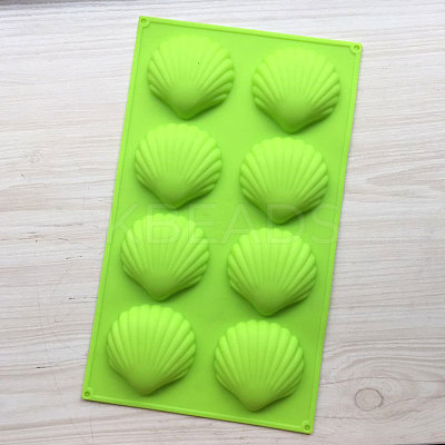 Shell Shape Food Grade Silicone Molds SOAP-PW0001-124-1